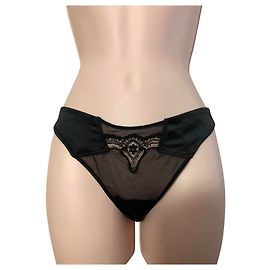 Autre Marque Perizoma RC Rescentini T2 Nero Nylon Nero