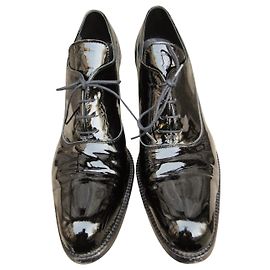 Heschung steckte Brogue hoch Schwarz