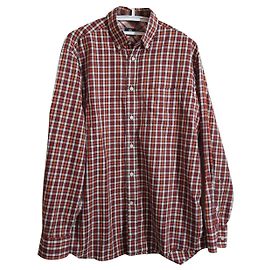 Camicia Bogner a quadri tartan in cotone da uomo Multicolore