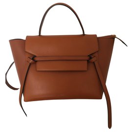 Céline-Céline Mini Belt Bag Camel-Caramel