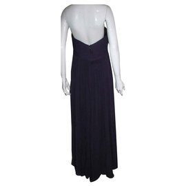 Marchesa-Marchesa Notte silk gala dress-Purple