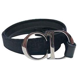 Christian Dior Ceinture dior monogramme Noir