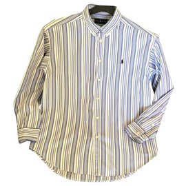 Ralph Lauren-Shirts-White,Blue,Navy blue