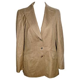 Blazer Escada de lã cor caramelo Caramelo