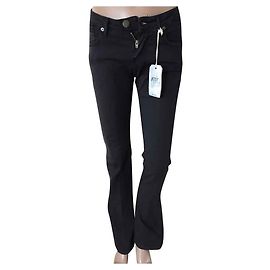 Autre Marque Jeans in cotone nero XS Nero