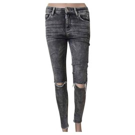 Zara-Jeans-Beige,Grey