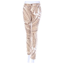 Calças Ralph Lauren de algodão e elastano Multicor