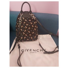 Givenchy-Canvas Backpack-Black