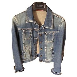 Comptoir Des Cotonniers chaqueta de jean Azul