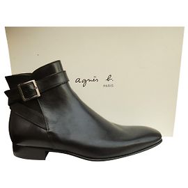 Agnès b. Botas de Agnes B modelo James Preto