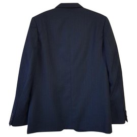 Calvin Klein-Blazers Jackets-Navy blue
