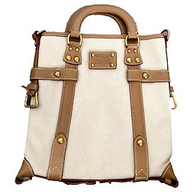 Louis Vuitton TRIANON featherweight vertical Beige