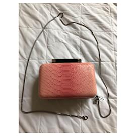 Diane Von Furstenberg-Clutch-Pink