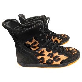 Louis Vuitton-scarpe da ginnastica-Stampa leopardo
