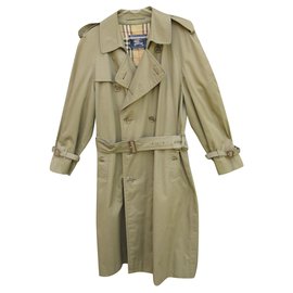 Burberry-trench Burberry vintage taille 48-Kaki
