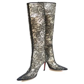 Christian Louboutin-Bottes-Noir