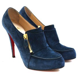 Christian Louboutin-Ankle Boots-Blue