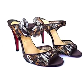 Christian Louboutin-Christian Louboutin Miss Chief Safari Sandals-Multiple colors