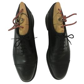 J.M. WESTON Richelieu Classic scarpe stringate in pelle nera Nero