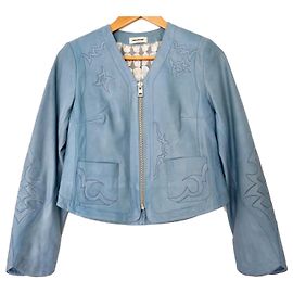 Zadig & Voltaire giacca "patch di vencia" zadig e voltaire Blu Blu chiaro