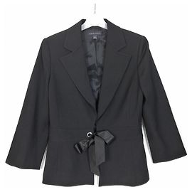 Banana Republic Blazer Wool Black Size M 8US Black