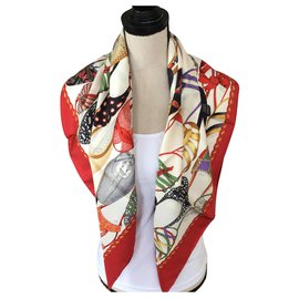 Salvatore Ferragamo-Silk scarves-Multiple colors
