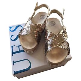Guess Sandales Doré