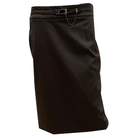 Trussardi Jeans-Elegant skirt-Dark grey