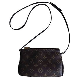 Louis Vuitton Pochette Cross Body Marron Noir