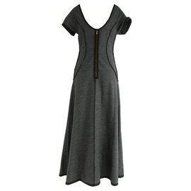 Comme Des Garcons-Comme des Garcons Maxi Dress-Gris