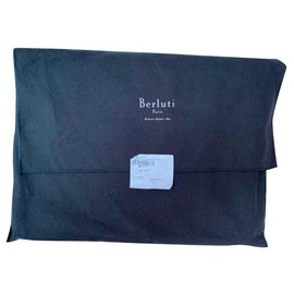 Berluti-Document holder / computer-Black