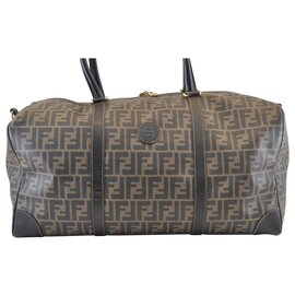 Fendi-Fendi Boston Bag-Brown