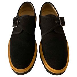 Stella Mc Cartney Scarpe con cinturini monachella sostenibili nere Nero