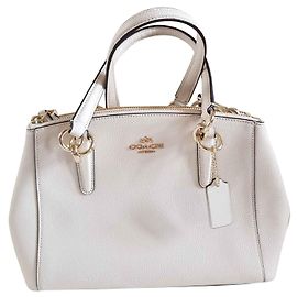 Coach handbag or shoulder strap White Eggshell