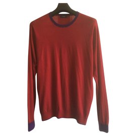Paul Smith-Sweaters-Dark red