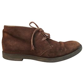 desert boots Gucci size 40 1/2 Dark brown