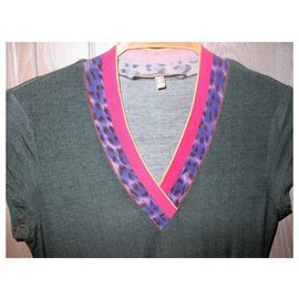 Autre Marque-Robe multicolore serpent Milano-Gris