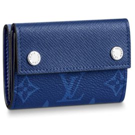 Louis Vuitton-Geldbörsen Kleines Zubehör-Blau