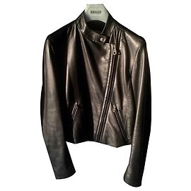 Bally Biker jackets Black
