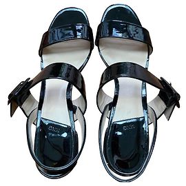 Mango sandals Black
