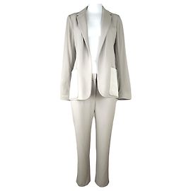 The row traje de pantalon Beige