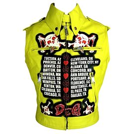 Dolce & Gabbana Biker jackets Yellow