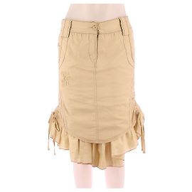 Marithé et François Girbaud Falda elegante Beige