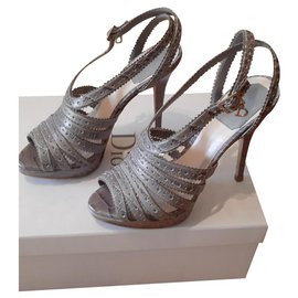 Christian Dior-Sandals-Grey