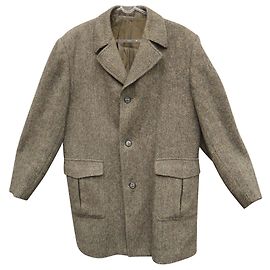 Autre Marque Dunn & Co coat in Harris Tweed Brown