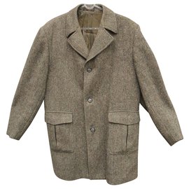 Autre Marque-Dunn & Co coat in Harris Tweed-Brown