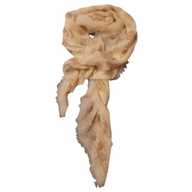 Alexander Mcqueen-Scarves-Beige