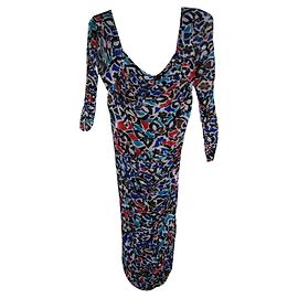 Diane Von Furstenberg DvF Uttana vestido de seda Multicolor