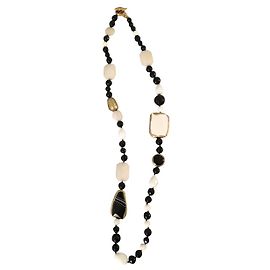 Autre Marque Collar largo multicolor en metal Multicolor