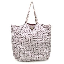 Prada Vintage Tote Bag Rouge